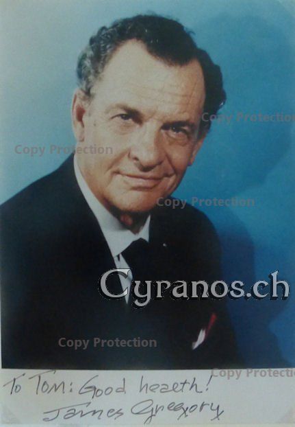 Autografi: James Gregory (1911-2002) Schauspieler - Autogramm – Usato da Dietikon venduto da cyranos.ch