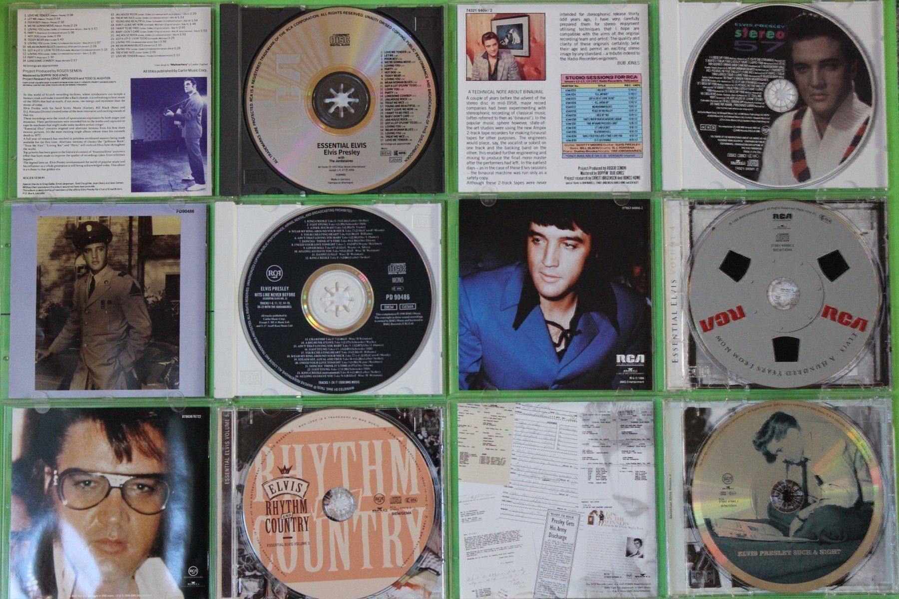 CD: ELVIS PRESLEY - ESSENTIAL 1-6 6CDs!!!!!! – Usato da Tübach venduto da JamesStone 4