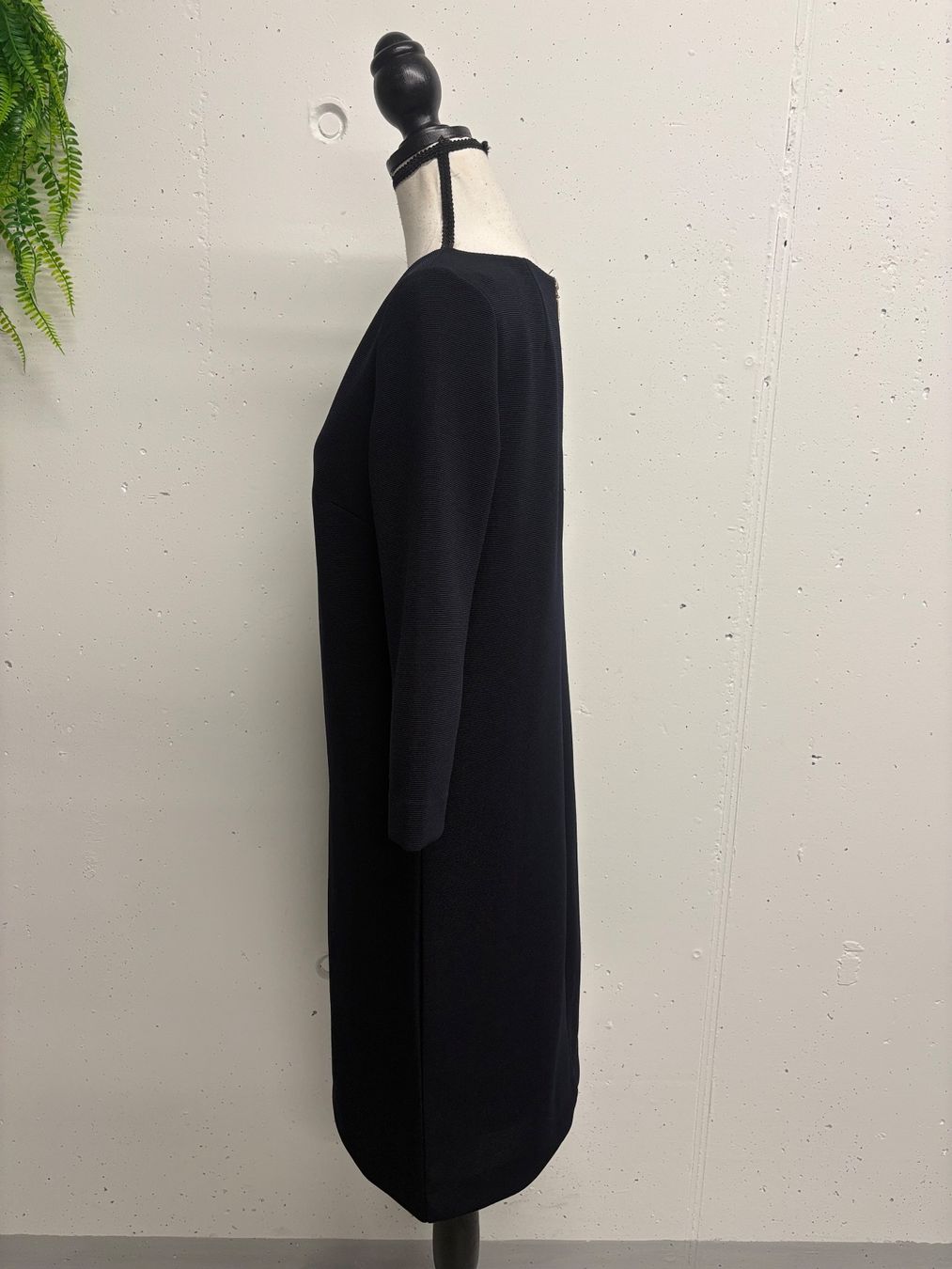 Comma Kleider: Comma Kleid blau Gr. 36 gerippt 3/4 Arm gerade – Neu (gemäss Beschreibung) aus Regensdorf von secondchancefashion 2