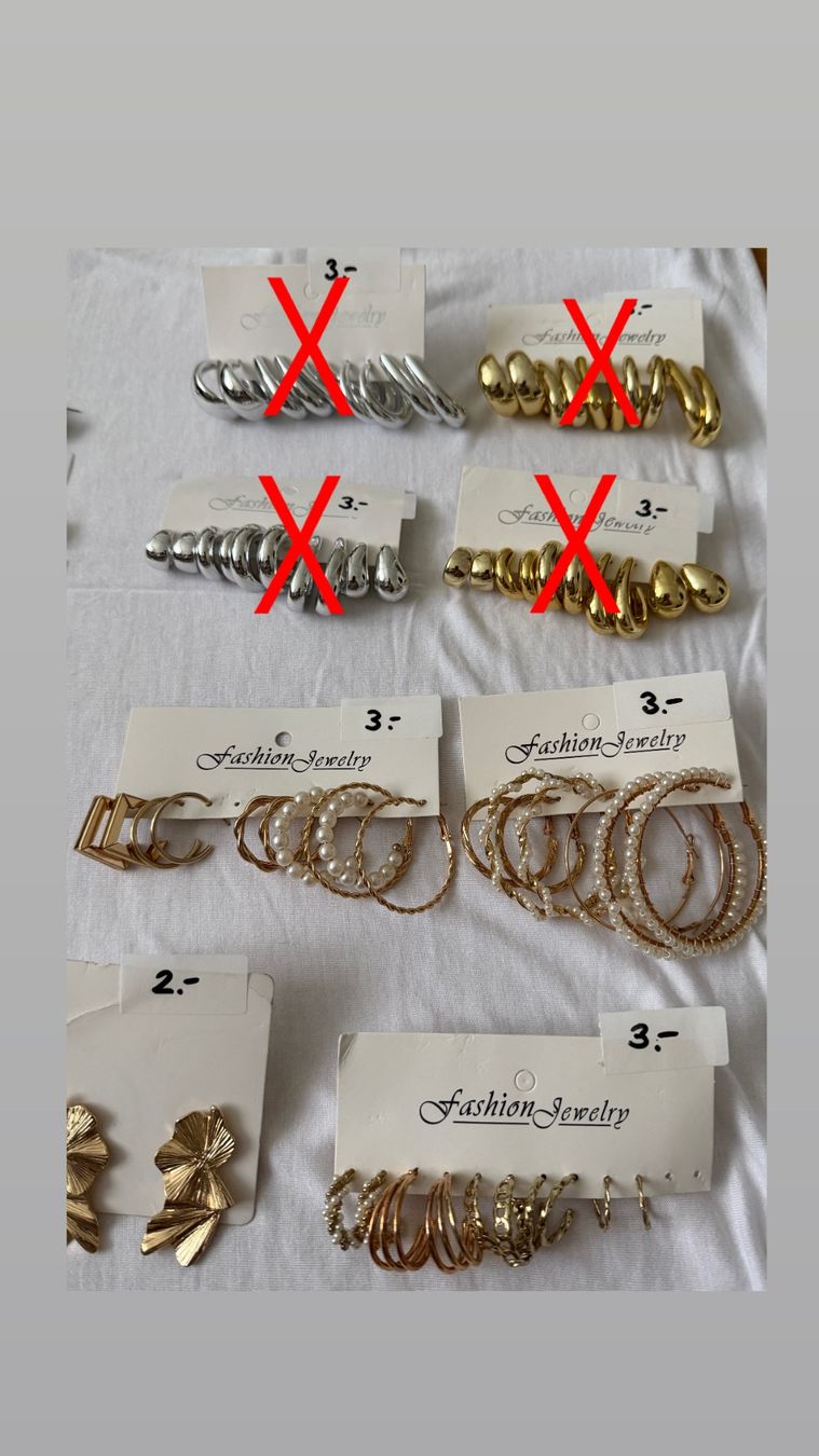 Boucles d'oreille: Modeschmuck Ohrringe – Neuf (Voir description) à Dänikon ZH par tug_m9b6 1