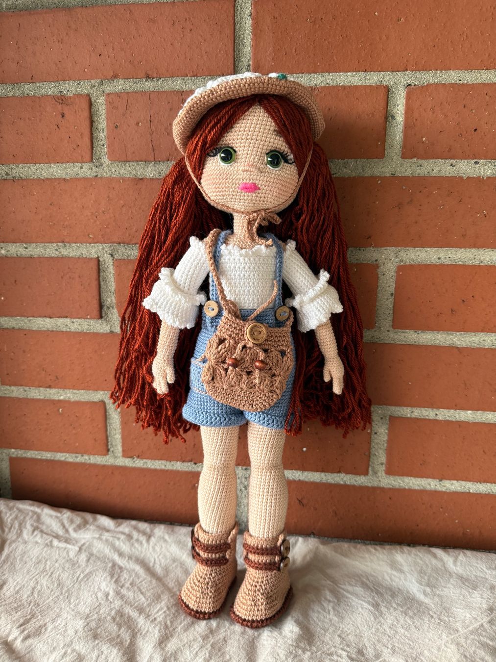 Bambole: Amigurumi Mädchenpuppe – Nuovo e nell'imballaggio originale da Muttenz venduto da Sarina_nadine