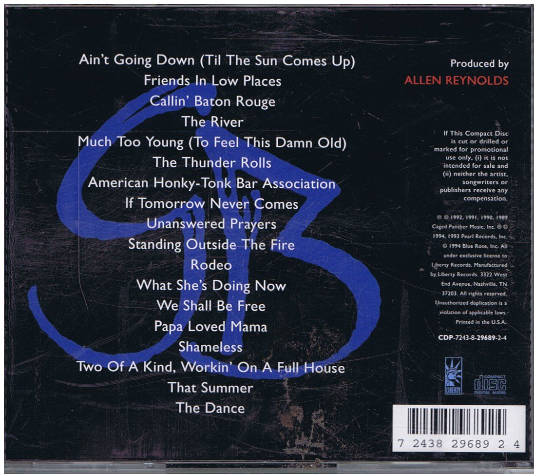 CD: Garth Brooks – The Hits – Usato da Unterengstringen venduto da Lastchance 1
