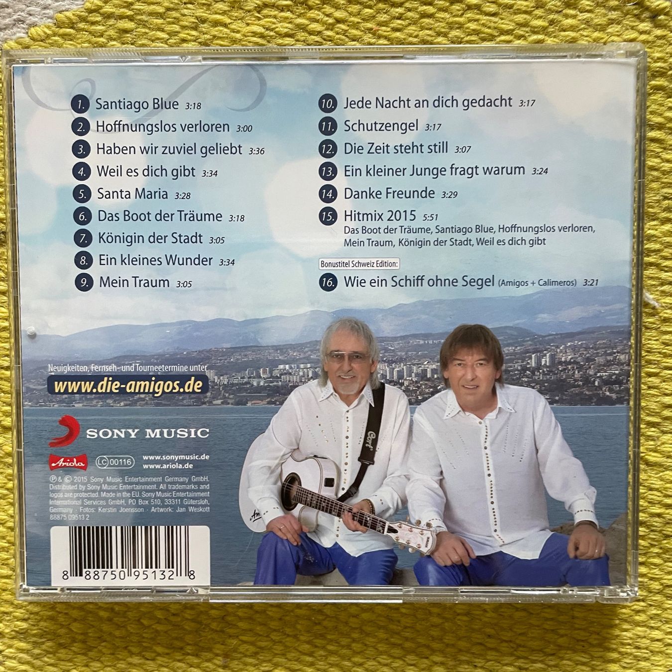 CDs: AMIGOS-SANTIAGO BLUE – Gebraucht aus Rorschacherberg von CD-Roli 1
