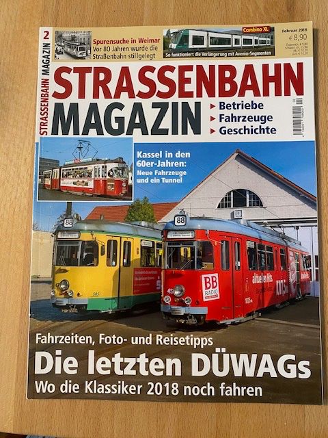 Zeitschriften & Magazine: Strassenbahn Magazine 2018 – Gebraucht aus Meilen von jon_7mkz 1