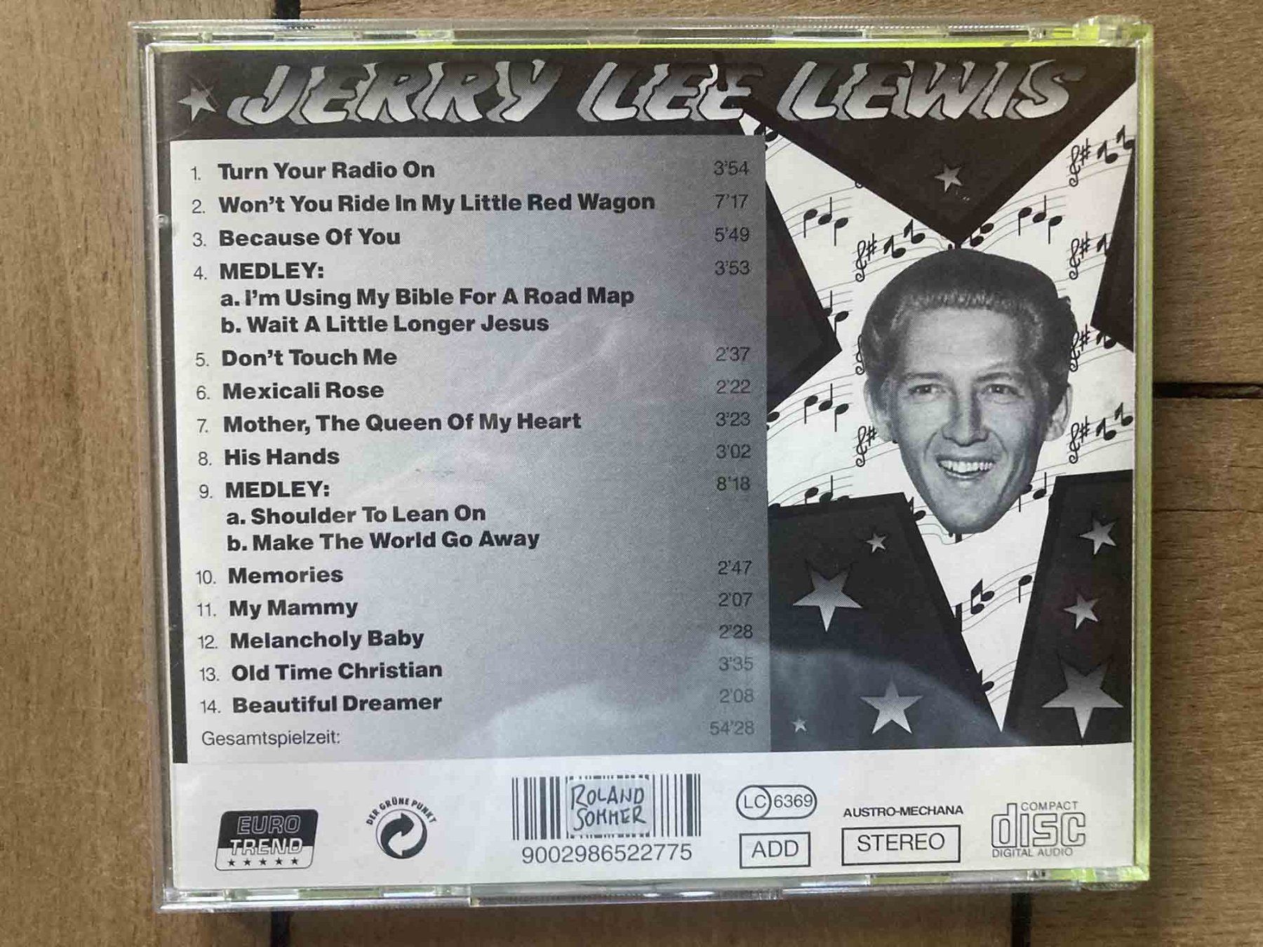 CD: Jerry Lee Lewis "At Hank Cochran's" Rare Studio Session 1987 – Usato da Luzern venduto da Needful_Things 1