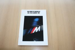BMW M3/M3 Cabrio/M5 Prospekt 2/1990