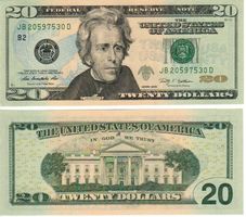 20 Dollar 2009 unz bankfrisch