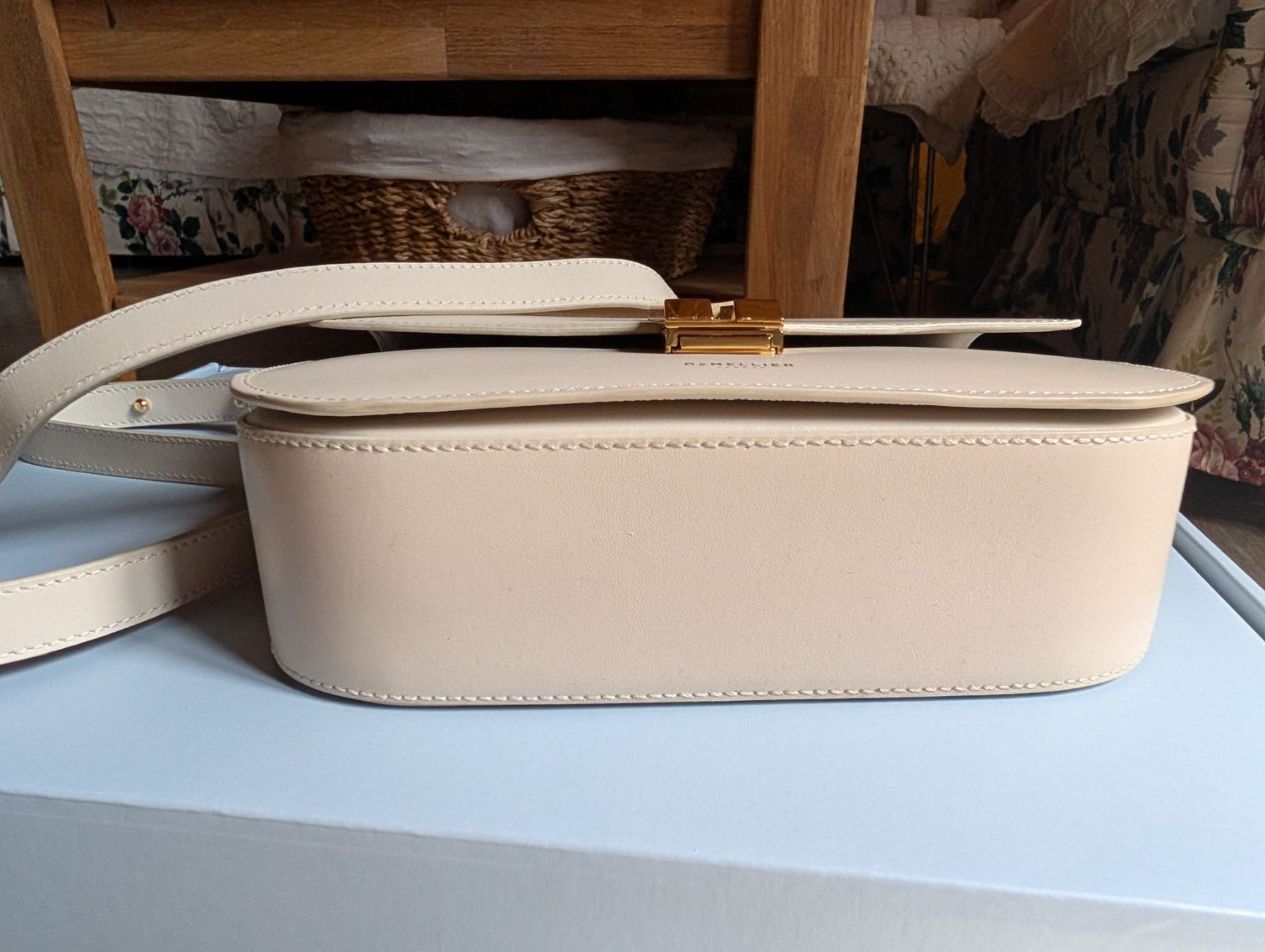Demellier Taschen für Damen: Demellier Vancouver off white leather bag – Neu (gemäss Beschreibung) aus Altendorf von jak_lkk8 8