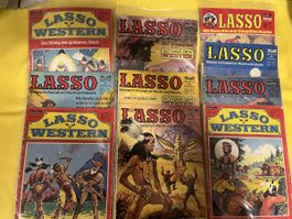 Konvolut Lasso Hefte Nr. 4,22.27.47,54,55,56,78,82,131