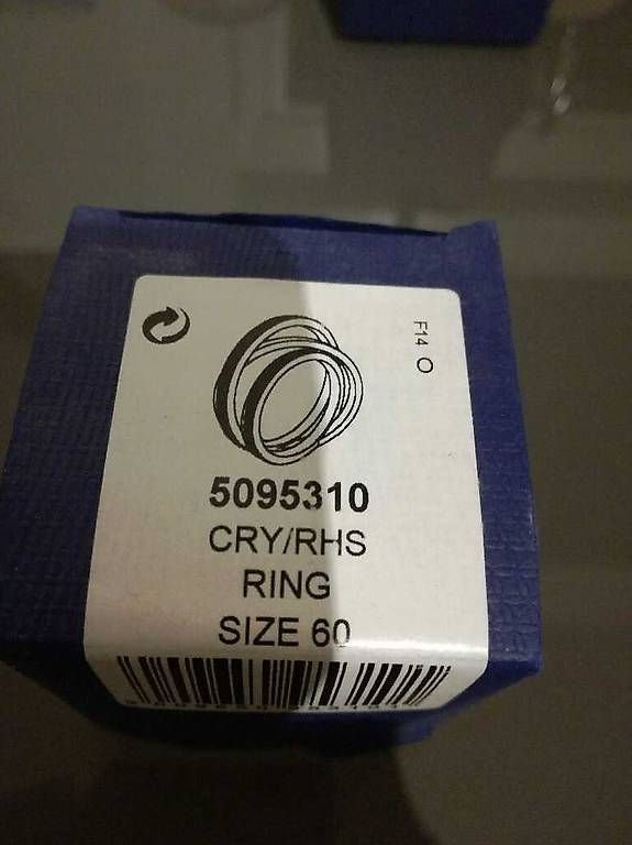 Bagues: Bague Swarowski 3 anneaux – D'occasion à Montagny-la-Ville par imboanna 2