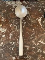 Louche en métal argenté - 30 cm - 190 gr