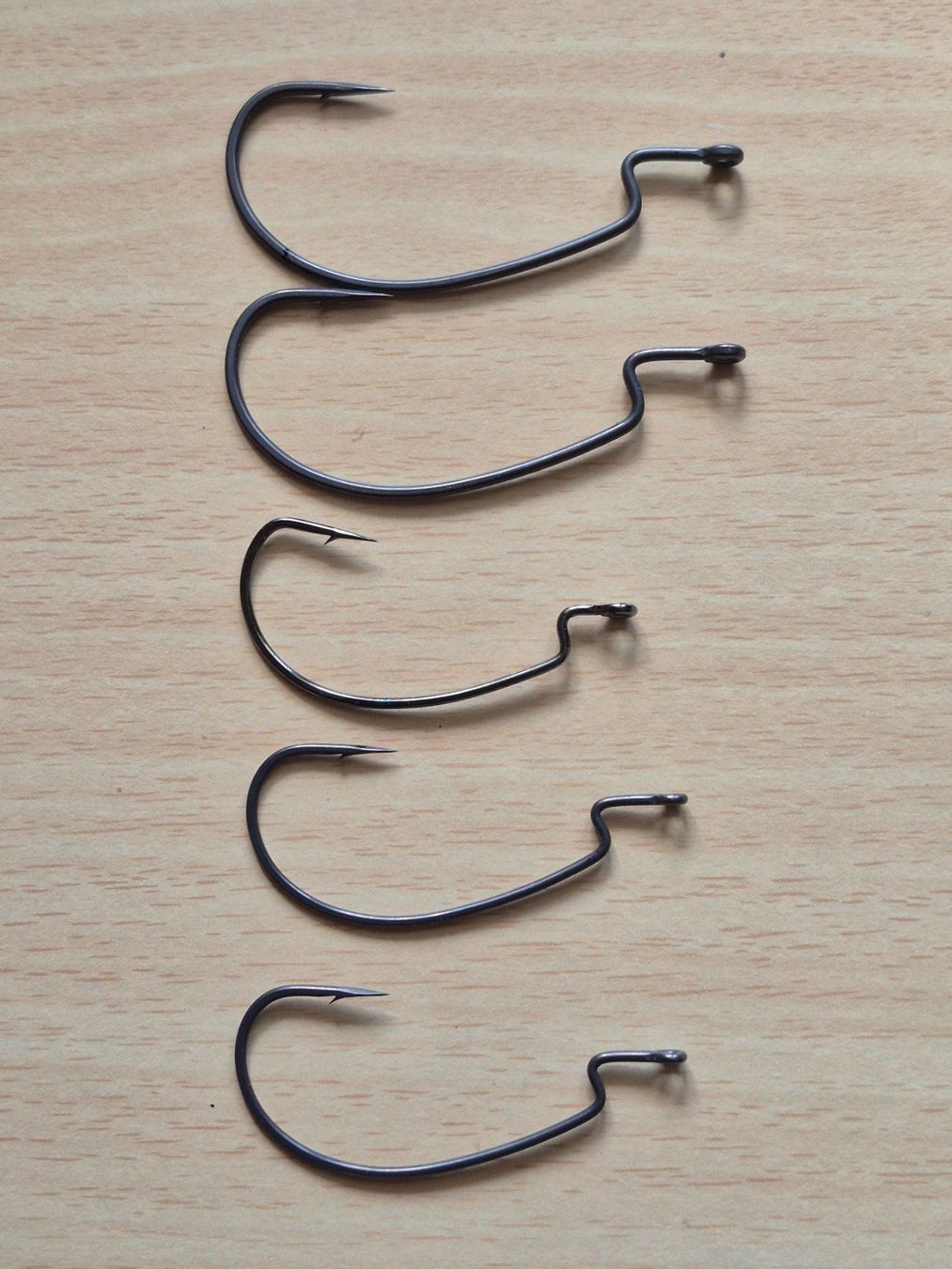 Appâts: 5x Offset Haken 4/0 & 6/0 – Neuf avec emballage d'origine à Bigenthal par FSB1