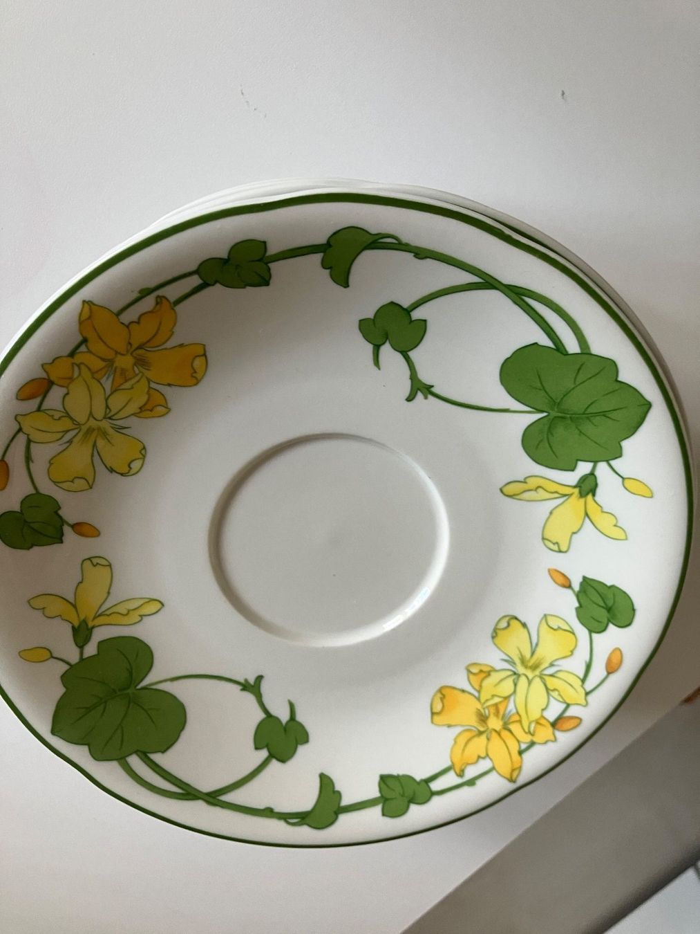 Villeroy & Boch Piatti: 8 Villeroy&Boch Dessertteller Geranium – Usato da Bättwil venduto da Profi44