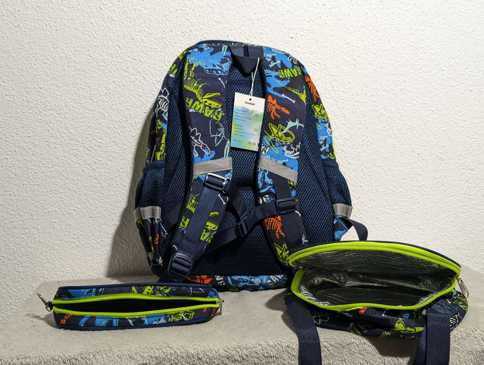 Borse & Zaini: 3 teiliges Schulrucksack Set – Nuovo e nell'imballaggio originale da Oberegg venduto da MR-shop 1