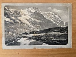antike Ansichtskarte Werbung Milka Suchard /kl.Sch. Jungfrau
