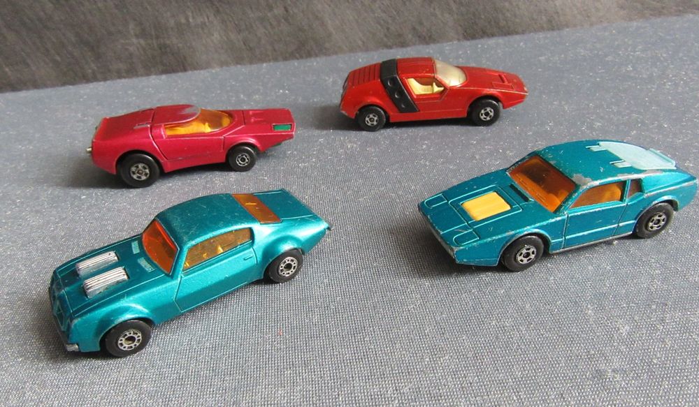 4 Matchbox Autos aus den 70er Jahren Made in England Kaufen auf Ricardo