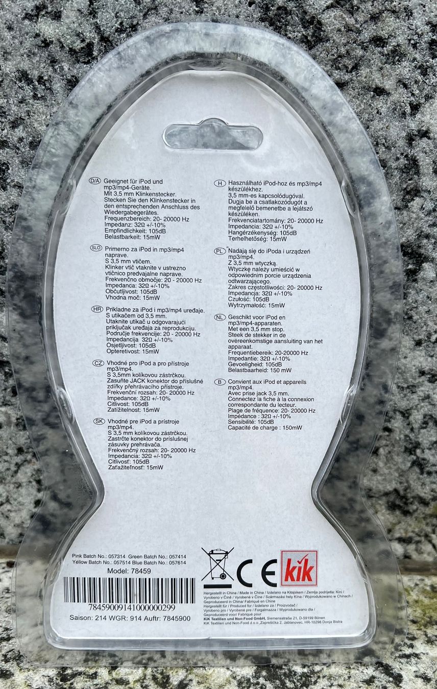 Cuffie: Sport Stereo Kopfhörer OVP – Nuovo e nell'imballaggio originale da Adliswil venduto da Myxin 1