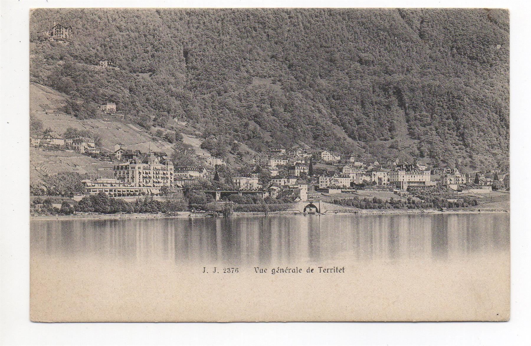 Cartoline postali: TERRITET Vue générale – Nuovo (secondo la descrizione) da Jona venduto da philajona