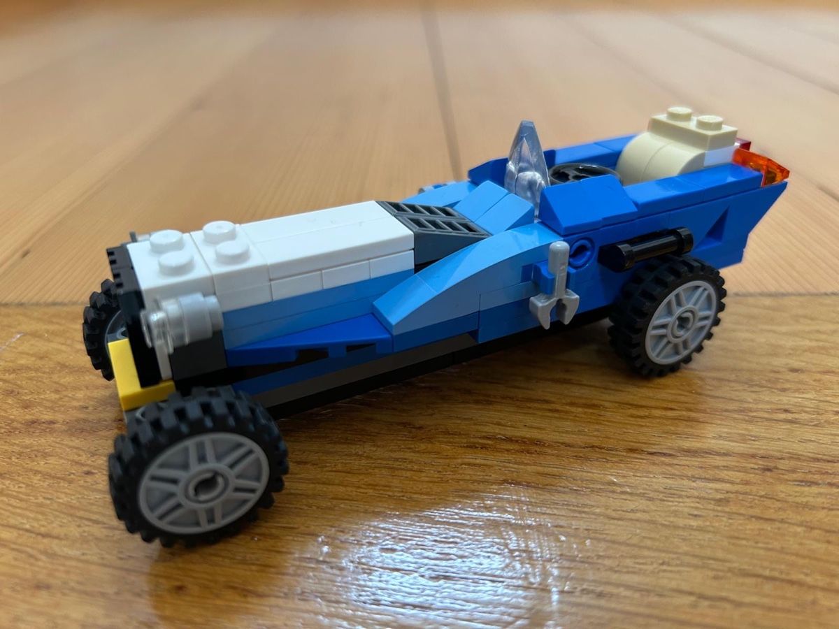 Lego Giocattoli: Lego Set Blue Roadster – Usato da Münchenbuchsee venduto da Jeff_the_Landshark 1