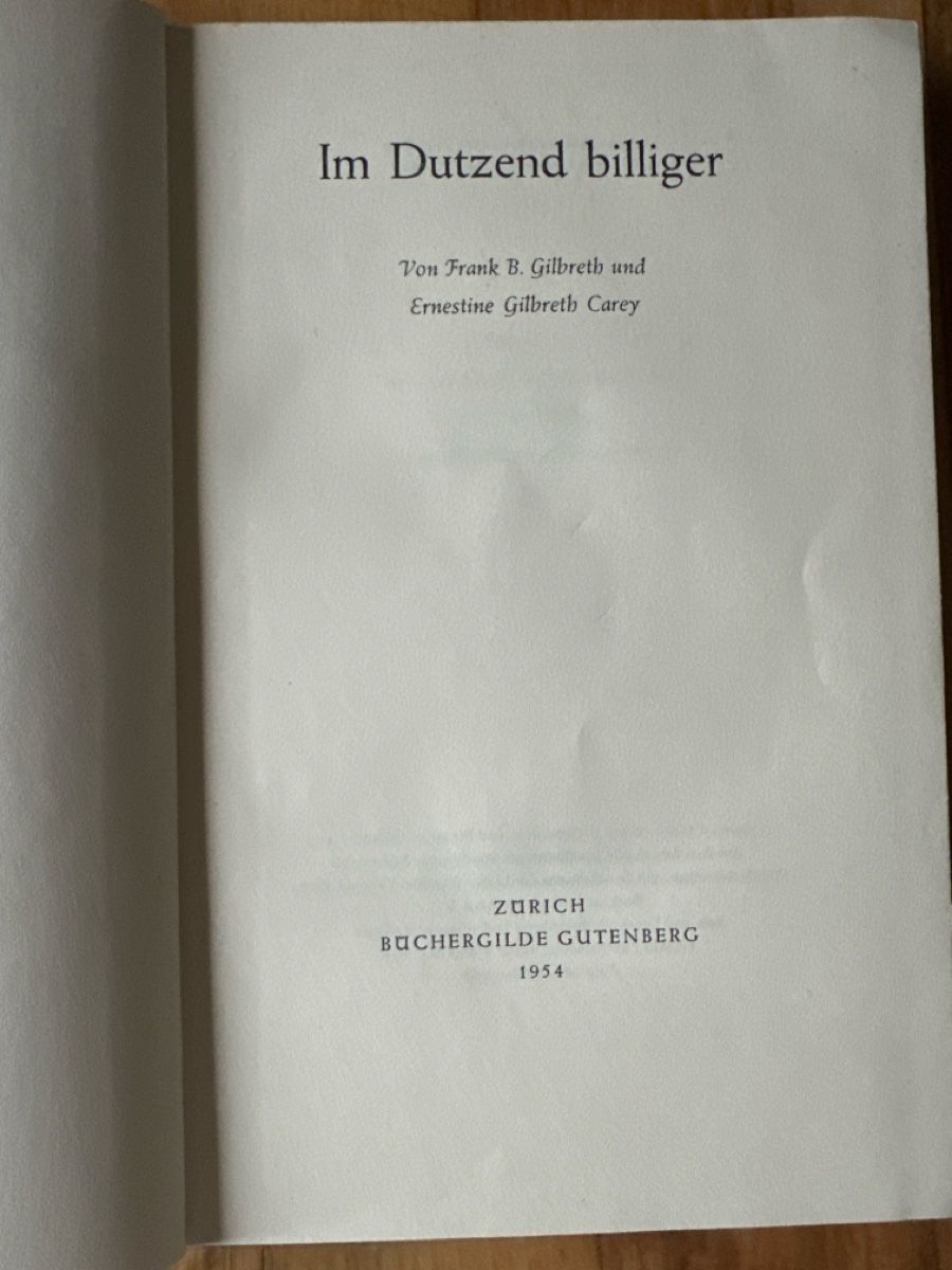 Bücher: Buch ; im Dutzend billiger, 1954 – Gebraucht aus Frauenfeld von aluma14 1