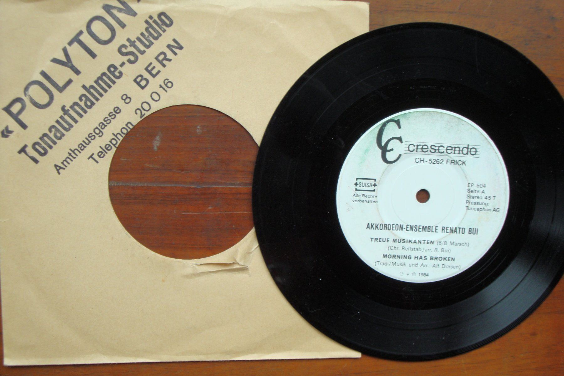 Dischi in vinile: RENATO BUI - JUNIOR'S CHA CHA CHA etc – Usato da Bern venduto da Uli_10_11