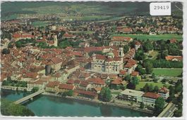 Flugaufnahme Stadt Solothurn