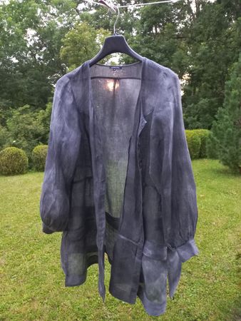 Leinenbluse von Hebbeding ungetragen