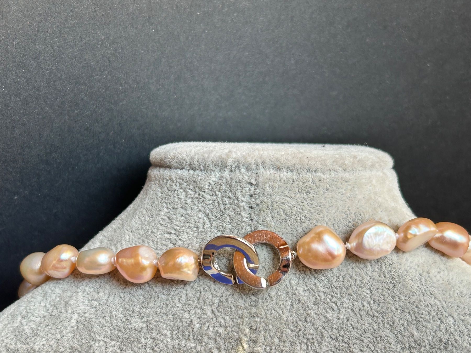 Catenine: Perlenkette süsswasserzucht rosa – Nuovo (secondo la descrizione) da Laufen venduto da Bellavitaboom 4
