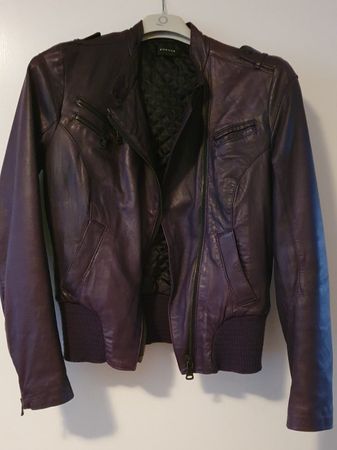Echte Lederjack (Burger) Dame 100％ Echte Leder S