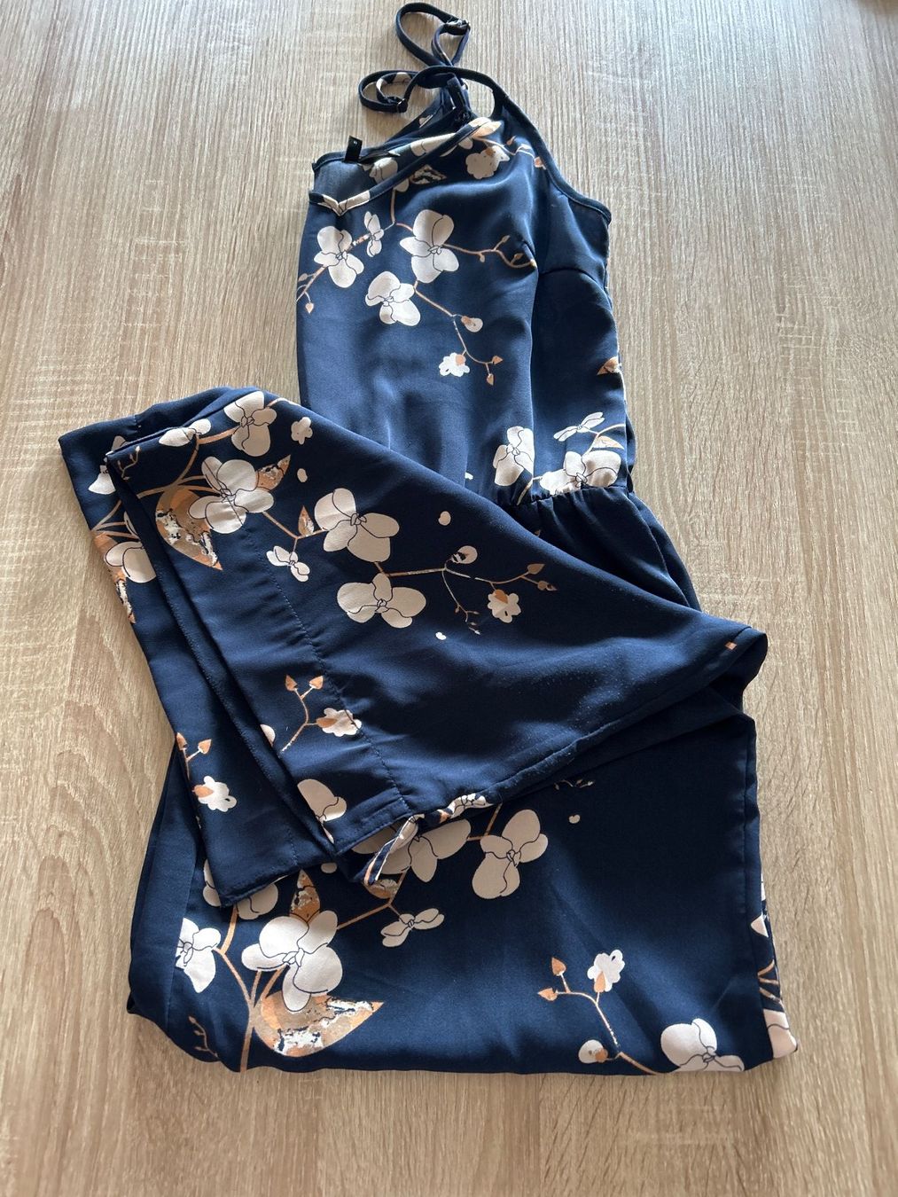 Tute: Jumpsuit dunkelblau mit Muster von Vero Moda Gr. M – Usato da Brunnen venduto da Nala2929 5