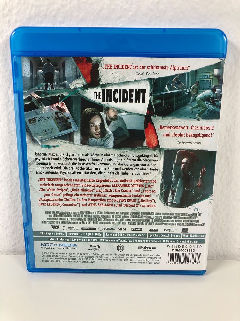 Tutti i DVDs: The Incident (2011) - Bluray – Usato da Bern venduto da McFlurry_08 1