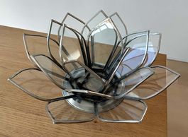 Kerzen Glasblume