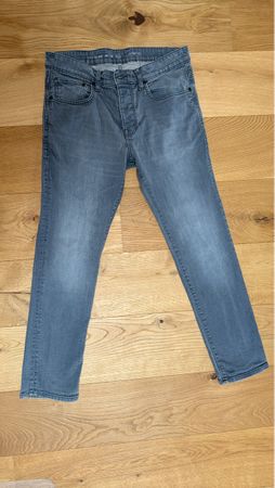 Herrenjeans grau 34/30 von c&a