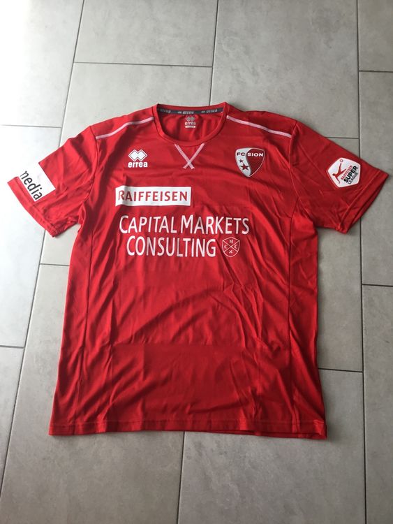 Trikot Maillot Maglie FC SION Christian ZOCK (Gebraucht) in Vétroz für