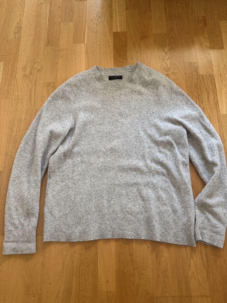 Allsaints Maglioni & Felpe: AllSaints Jumper, Grey, Size Large – Usato da Zürich venduto da kuengka