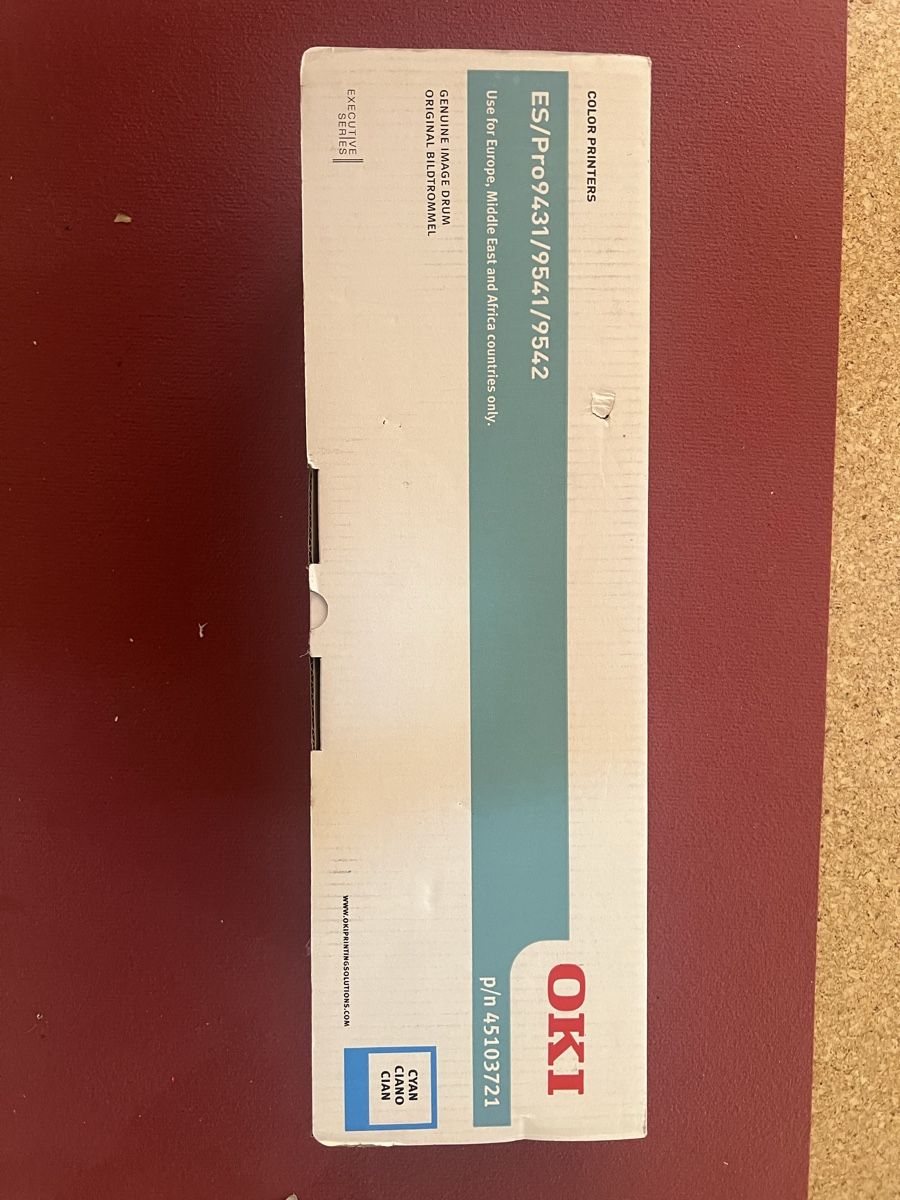 Oki Cartucce per stampanti & toner: OKI Bildtrommel Cyan ES/Pro 9431/9541/9542 – Nuovo e nell'imballaggio originale da Basel venduto da bellespirit 1