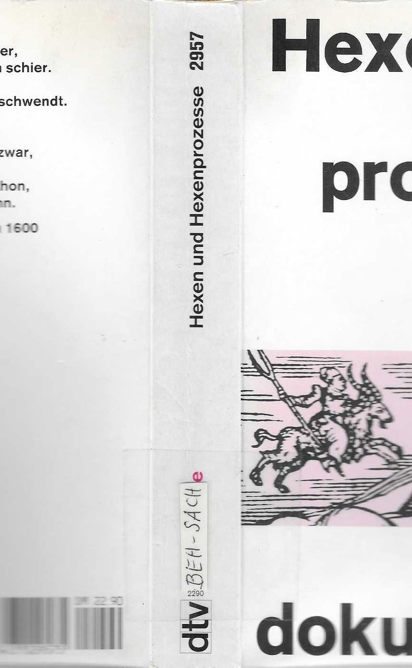 Libri: Hexen und Hexenprozesse - Wolfgang Behringer – Usato da Flims - Dorf venduto da Stagediver 2