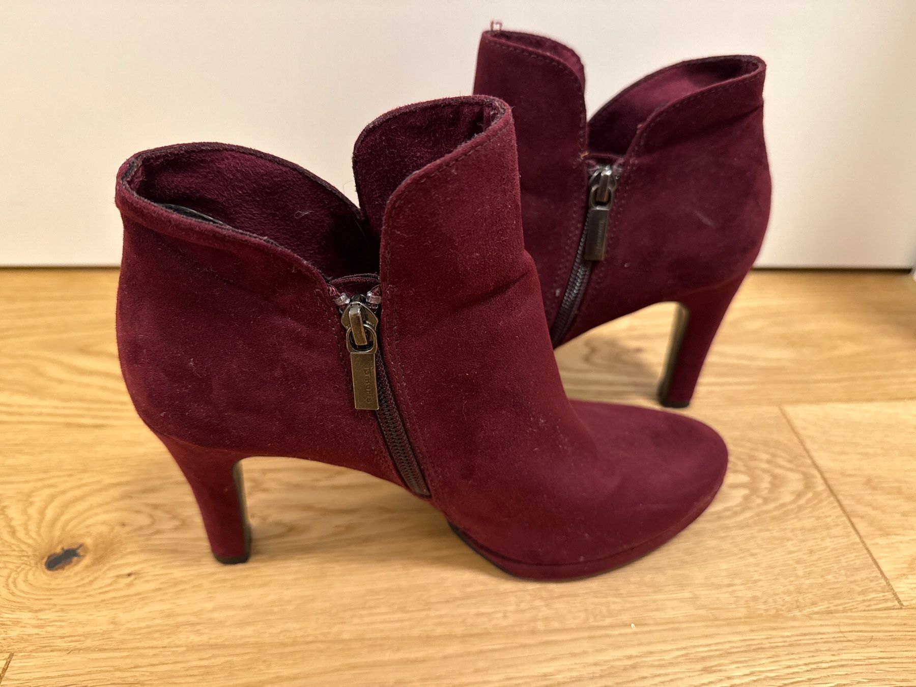 Tamaris Damenschuhe: Tamaris Stiefeletten Gr.37 weinrot – Gebraucht aus Schönenwerd von d.chiara 1