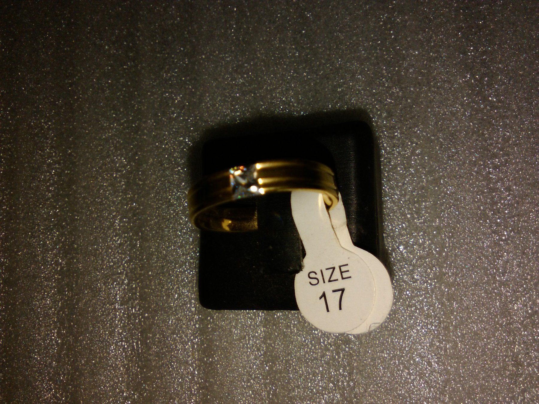 Anelli: RING EDELSTHAL,VERGOLDET,,,MIT WEISS KRISTALL – Nuovo (secondo la descrizione) da Basel venduto da bijoutrie_4 3
