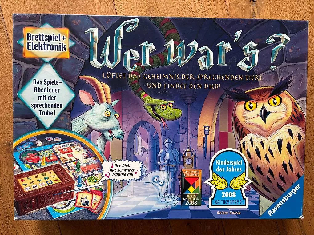 Ravensburger Giocattoli: Spiel "Wer war's" – Usato da Jegenstorf venduto da momonika
