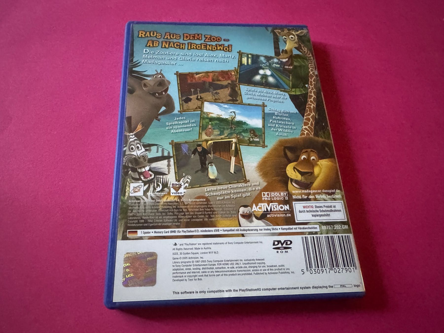 Sony Giochi: MADAGASCAR SPIEL FÜR PS2 – Usato da Hägendorf venduto da Briansgameshop 2