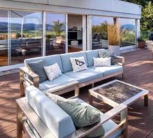 Outdoor Lounge Set Sofa inkl. Coffee Table