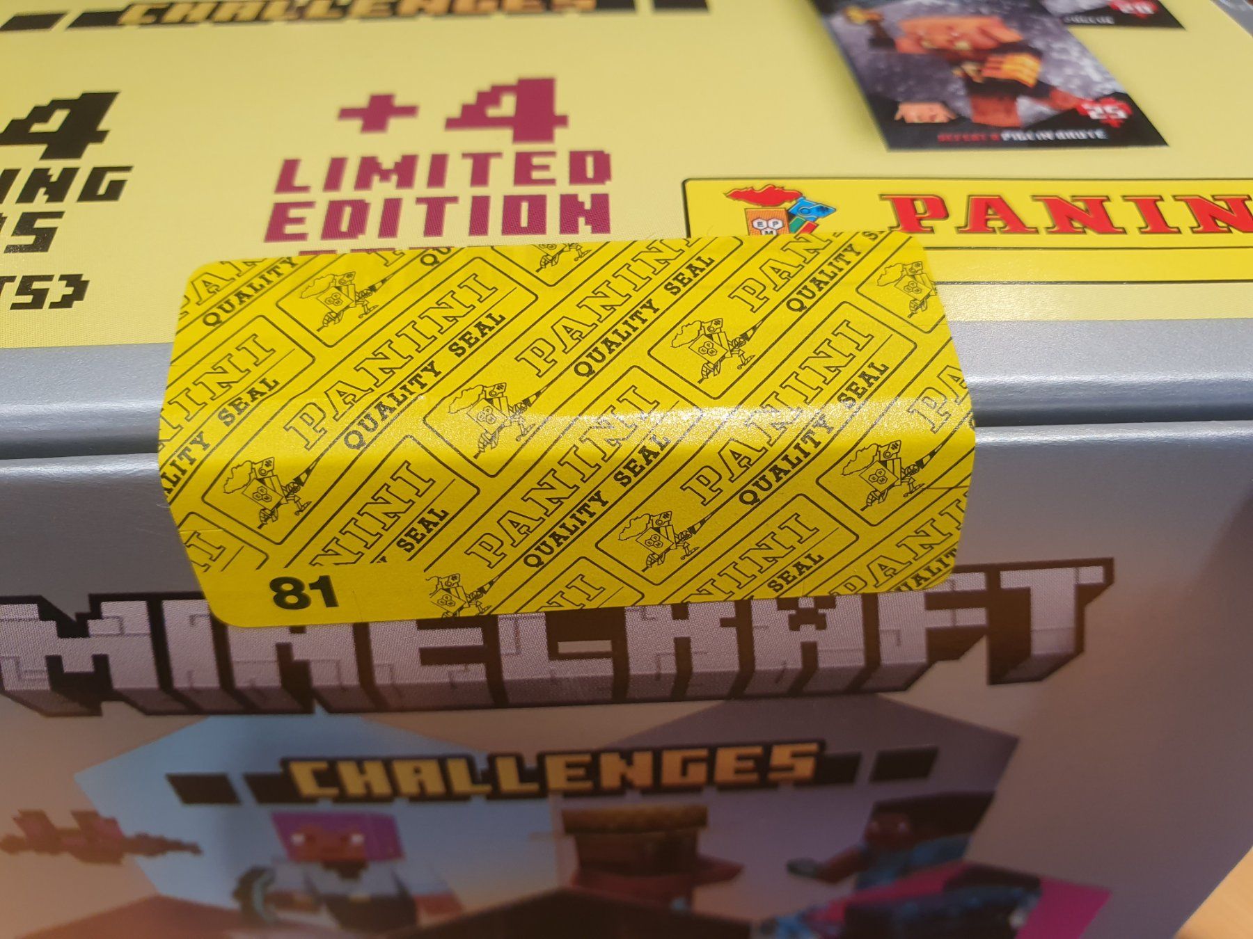 Panini Cartes à collectionner: Minecraft Panini challenges trading cards – Neuf avec emballage d'origine à Oftringen par papillon075 4