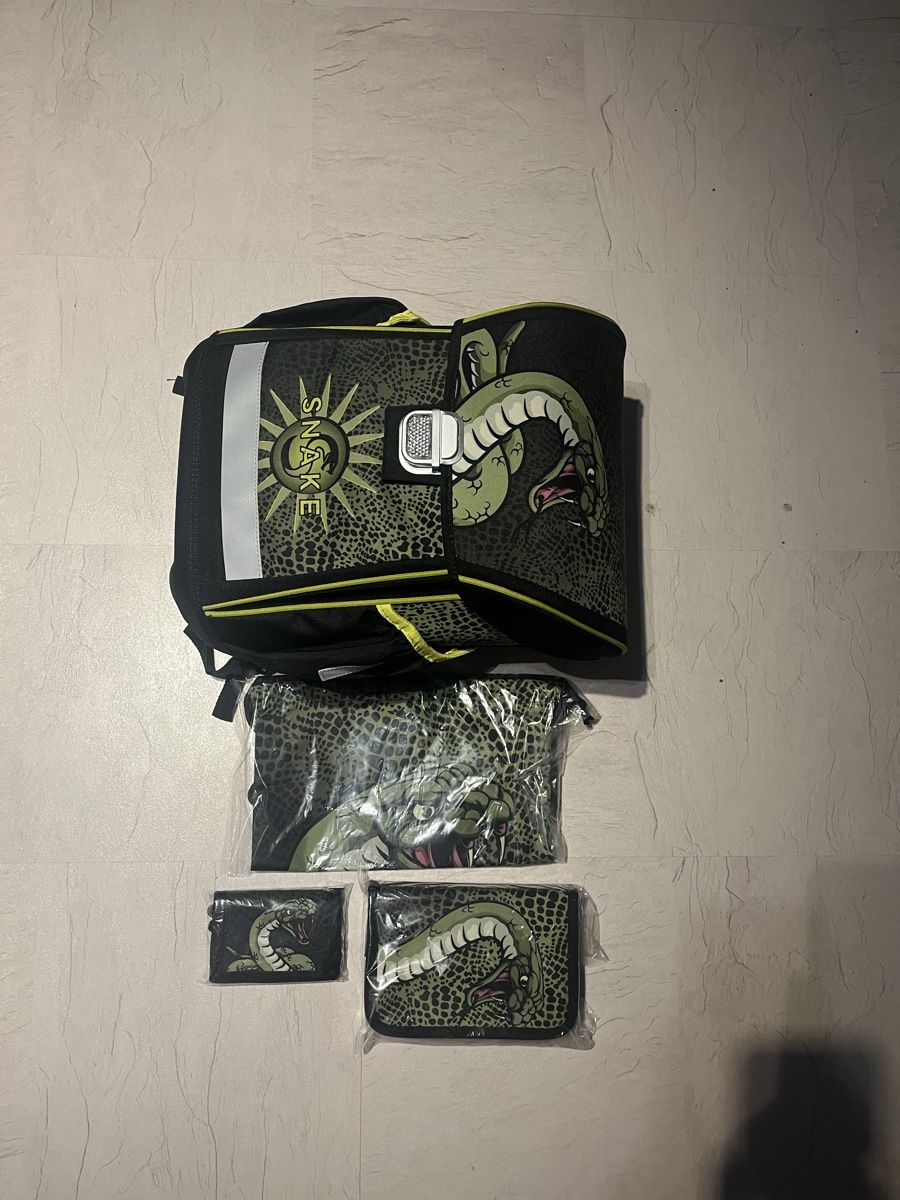 Borse & Zaini: Neuee Schulranzen-Set "Snake" – Nuovo e nell'imballaggio originale da Eschlikon TG venduto da murati123 1