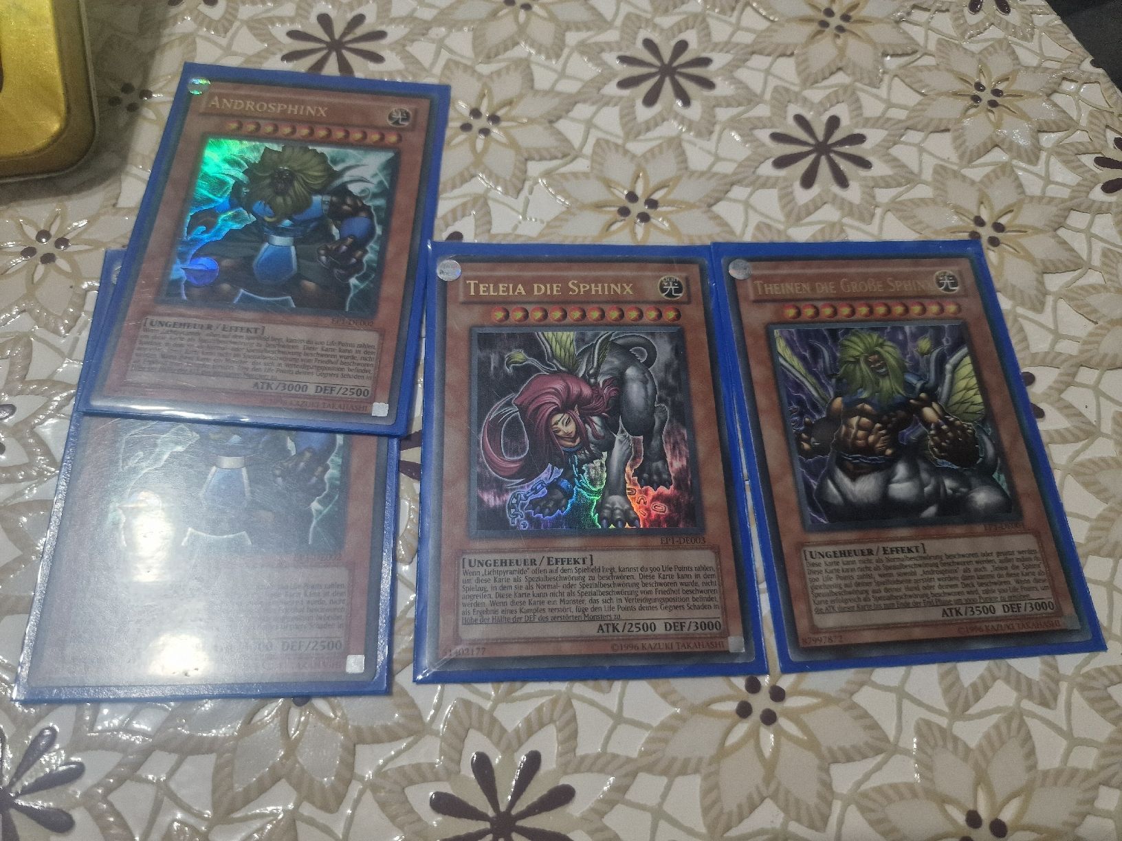 Yugioh Carte collezionabili: Yugioh Sphinx Set 4 teilig – Usato da Dietikon venduto da GC-Store