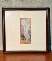 framed print of Gustav Klimt's painting Water Serpents I