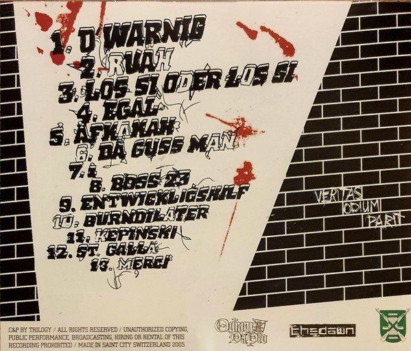 CD: Odium & Thedawn – Los Si Oder Los Si – Usato da St.Gallen venduto da jalamusic 1