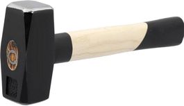 Fäustelhammer, Holzstiel, 1500g