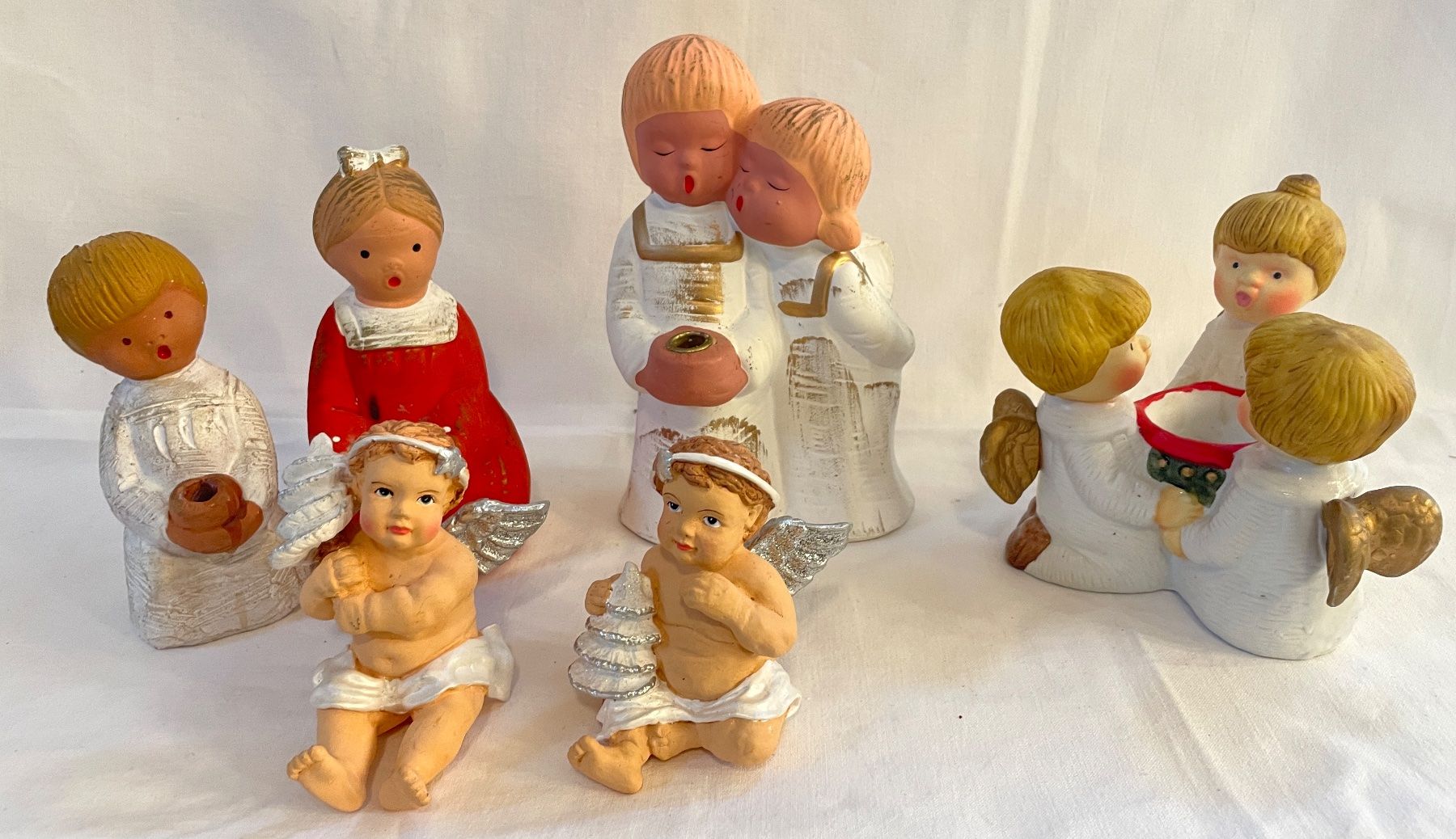 Figuren: Weihnachts-Engel aus Keramik – Gebraucht aus Kleinlützel von Schatzkiste_Laufen
