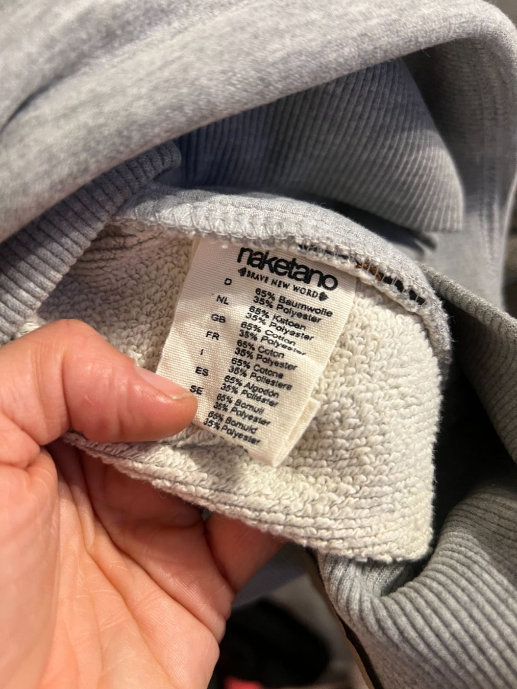 Naketano Maglioni & Felpe: Naketano Pullover Grösse XL – Usato da Zermatt venduto da B.15.v02 6